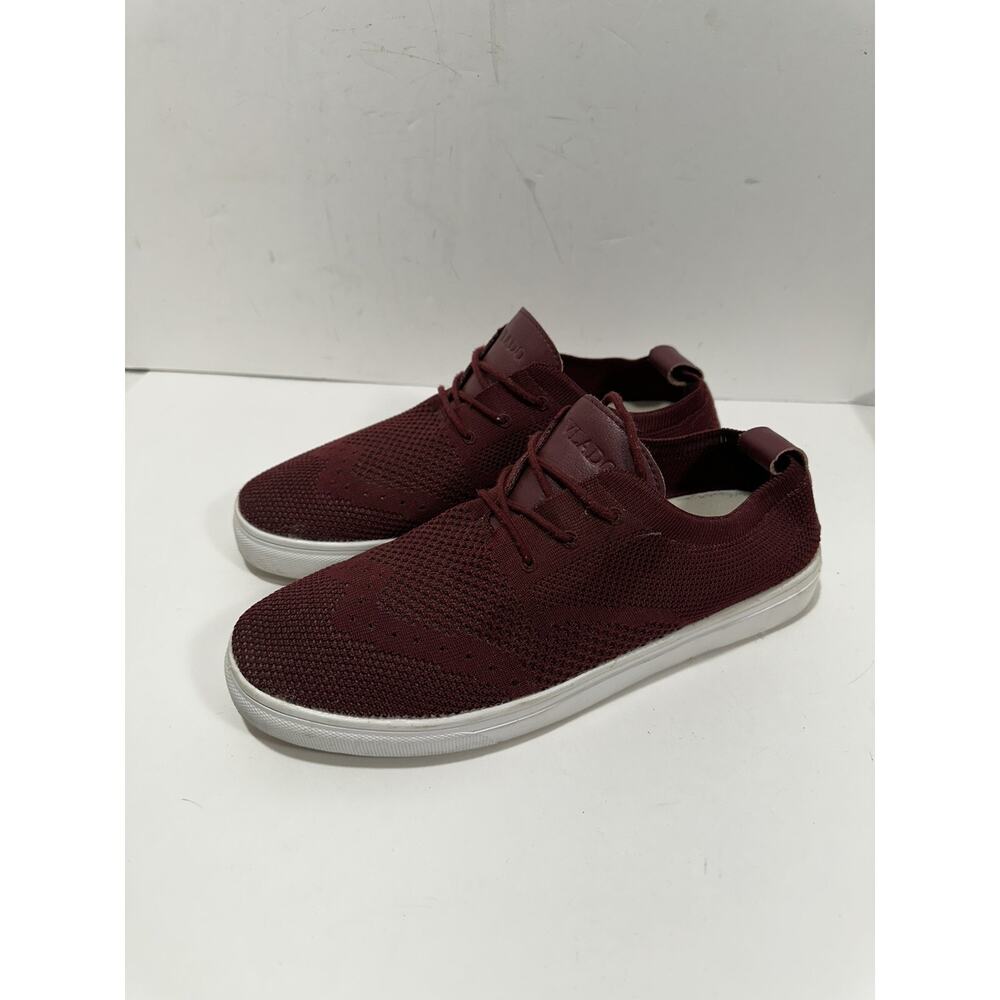 Vlado Footwear Men's Venice Low-Top Lace Up Shoes Bordeaux IG-800-5‎ SZ 10 Weave